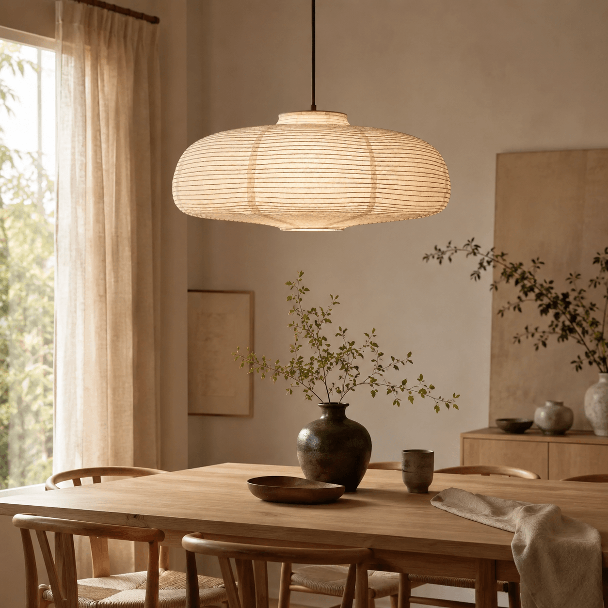 Rice Jar Pendant Light - Image 2