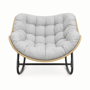 Rattan Egg Rocking Chair