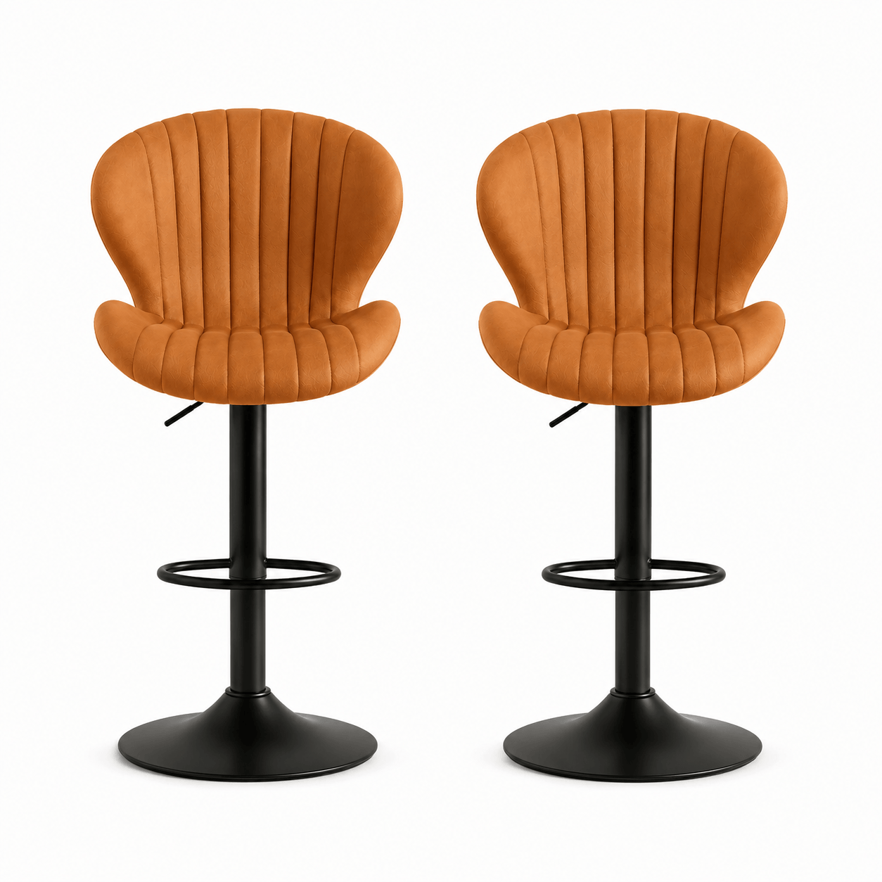 ShellBack Swivel Bar Stools
