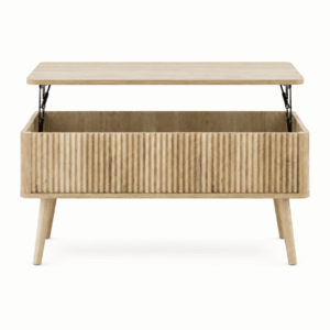 Fluted Lift-Top Coffee Table