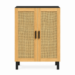 Boho Rattan Cabinet