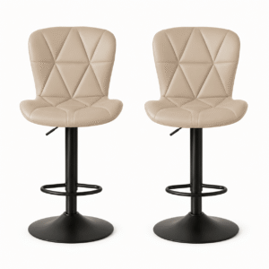 Cushioned Swivel Bar Stool