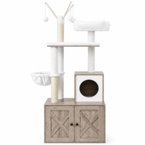 Cat Tree with Litter Box