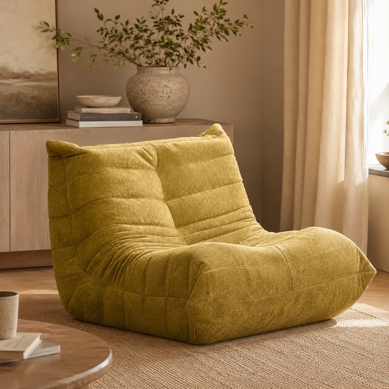 Oversized Memory Foam Lounge Chair - Image 2