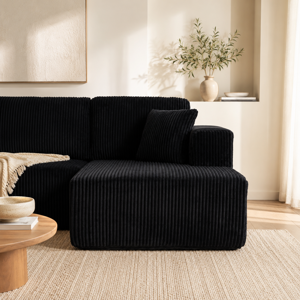 130” Cloud Sectional Sofa - Image 2