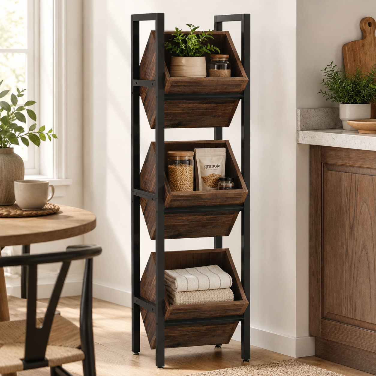 Rustic Storage Rack - Image 2