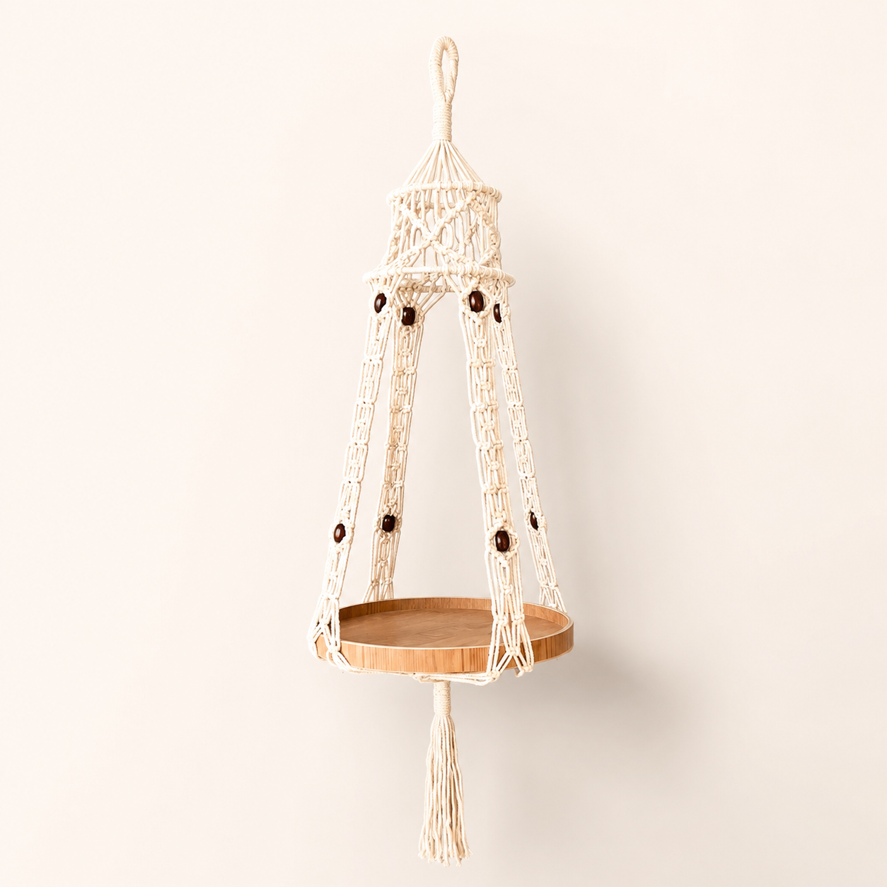 Nordic Wooden Plant Stand - Image 2