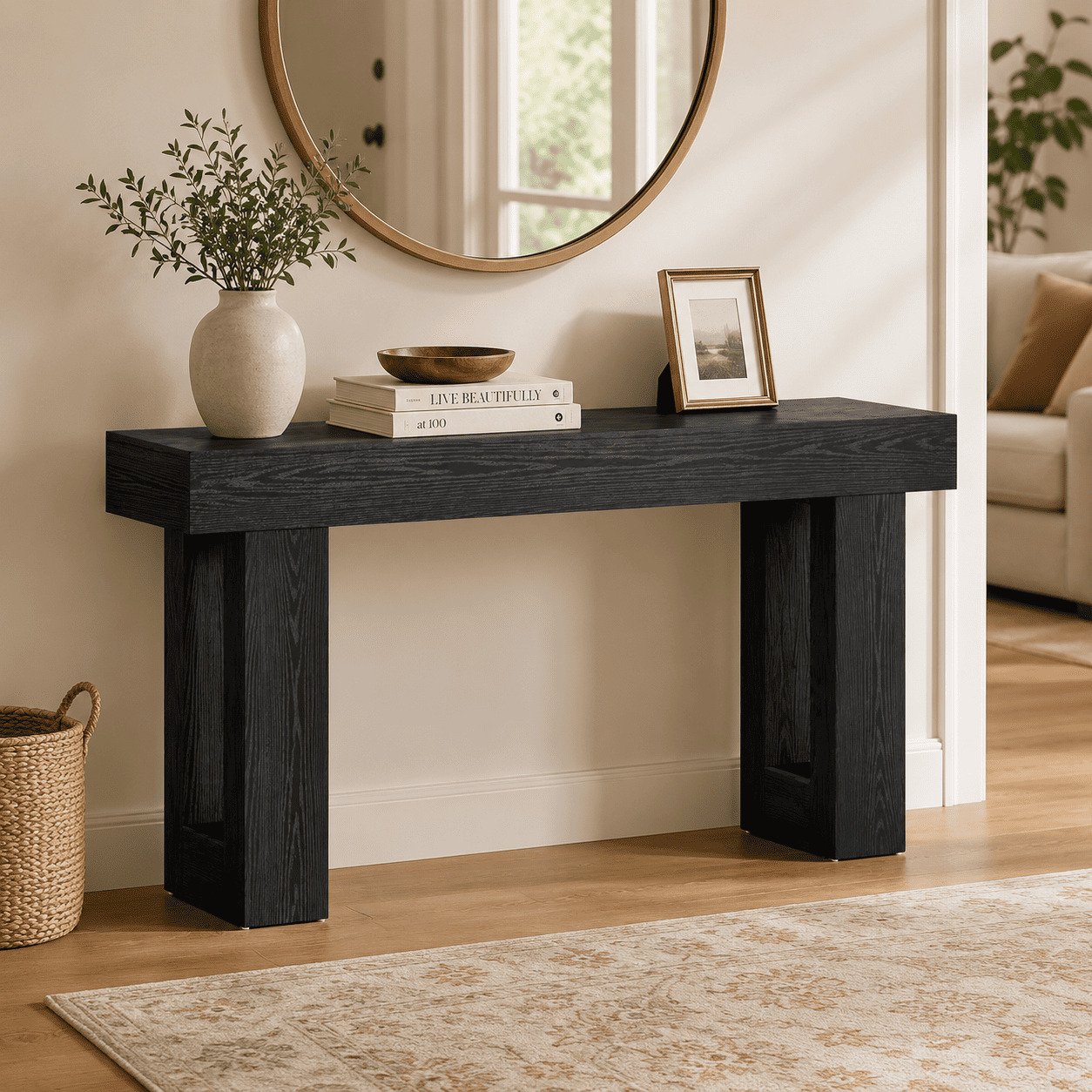 Oakridge 63” Farmhouse Console Table - Image 4