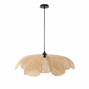 Petal Rattan Ceiling Lamp