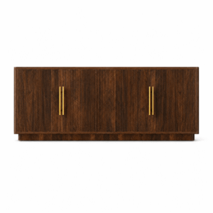 70" Fluted TV Stand with Storage Cabinet