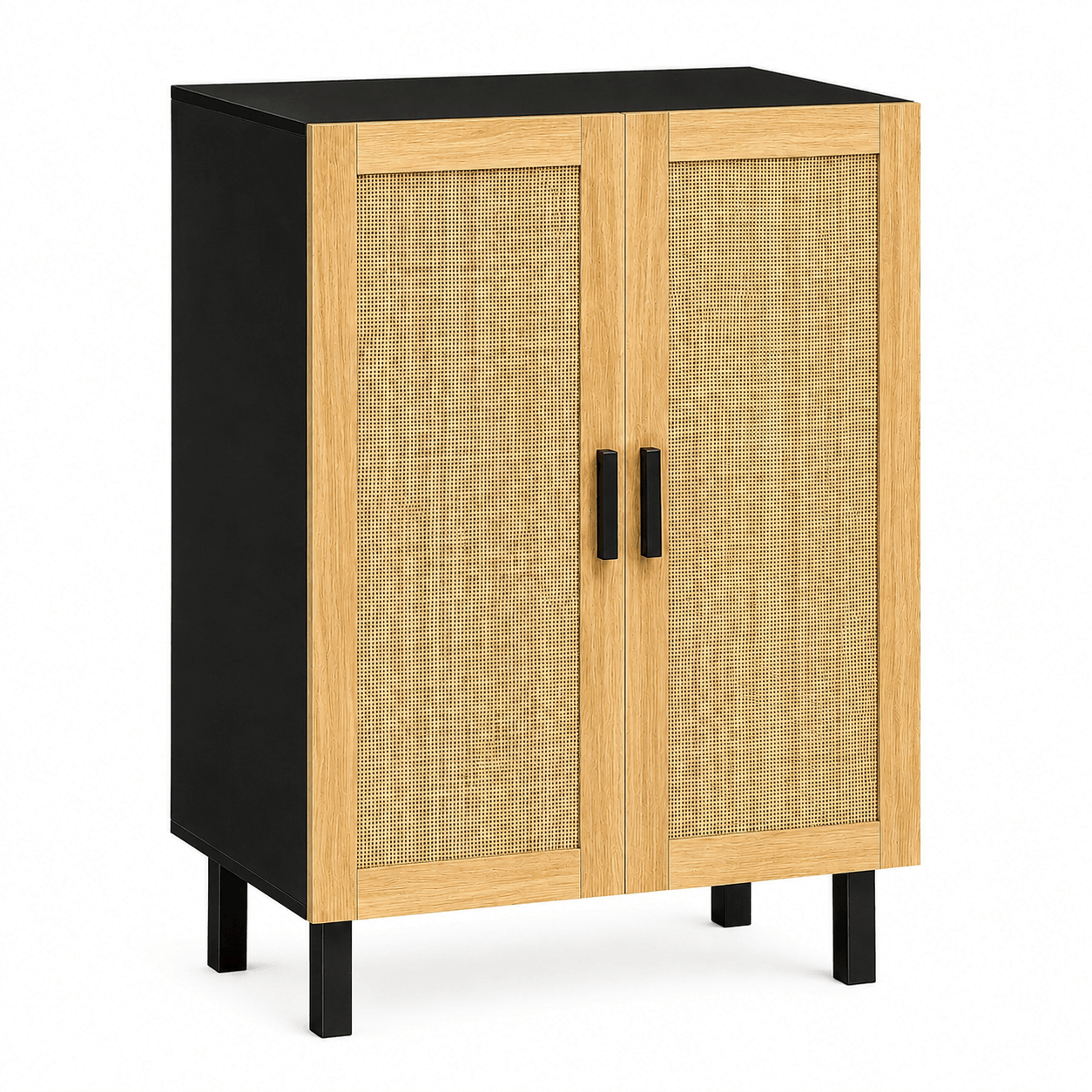 Boho Rattan Cabinet - Image 3