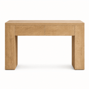 63” Farmhouse Console Table with Hidden Drawers