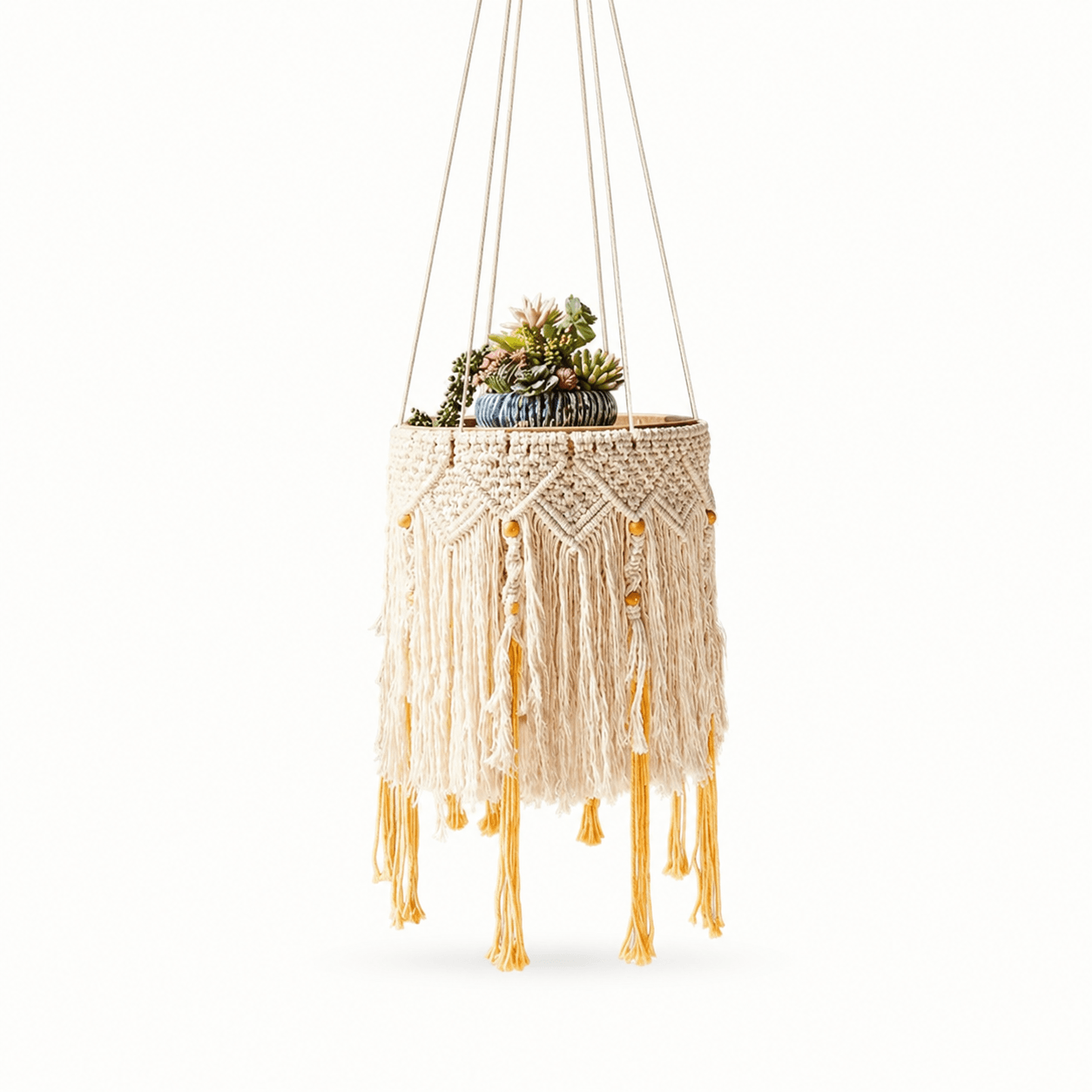 Nordic Wooden Plant Stand