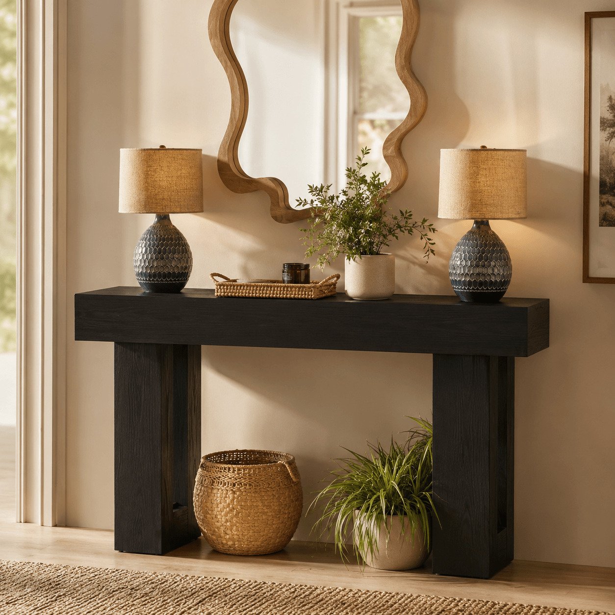 Oakridge 63” Farmhouse Console Table - Image 5