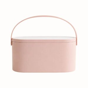 Portable LED Makeup Mirror Organizer