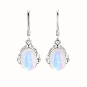 Moonstone Drop Earrings