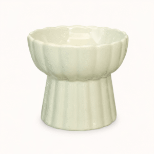 Tall Ceramic Bowl for Long-Eared Dogs