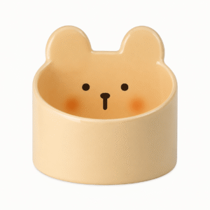 Slanted Ceramic Pet Bowl
