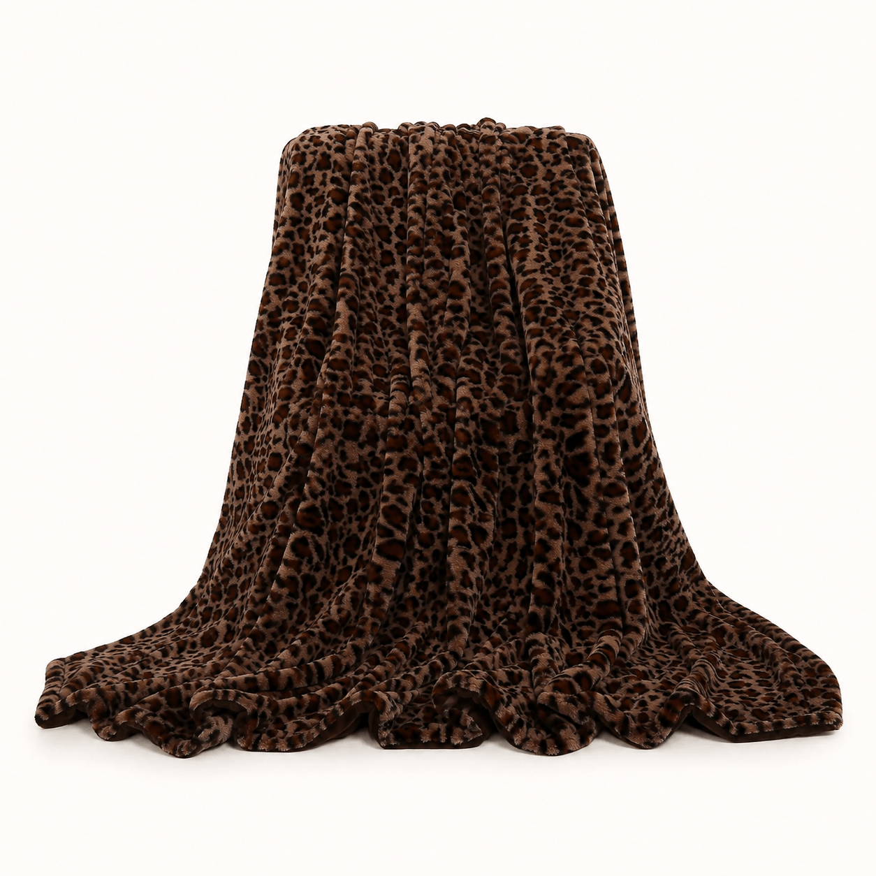 Leopard Faux Fur Throw Blanket - Image 6