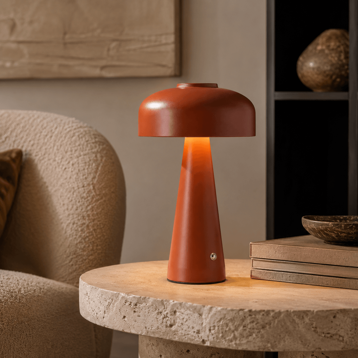 Mushroom Rechargeable Table Lamp - Image 2