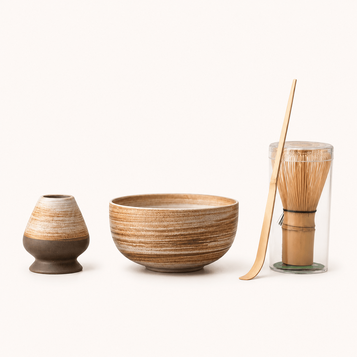 Handcrafted Ceramic Matcha Tea Set - Image 3