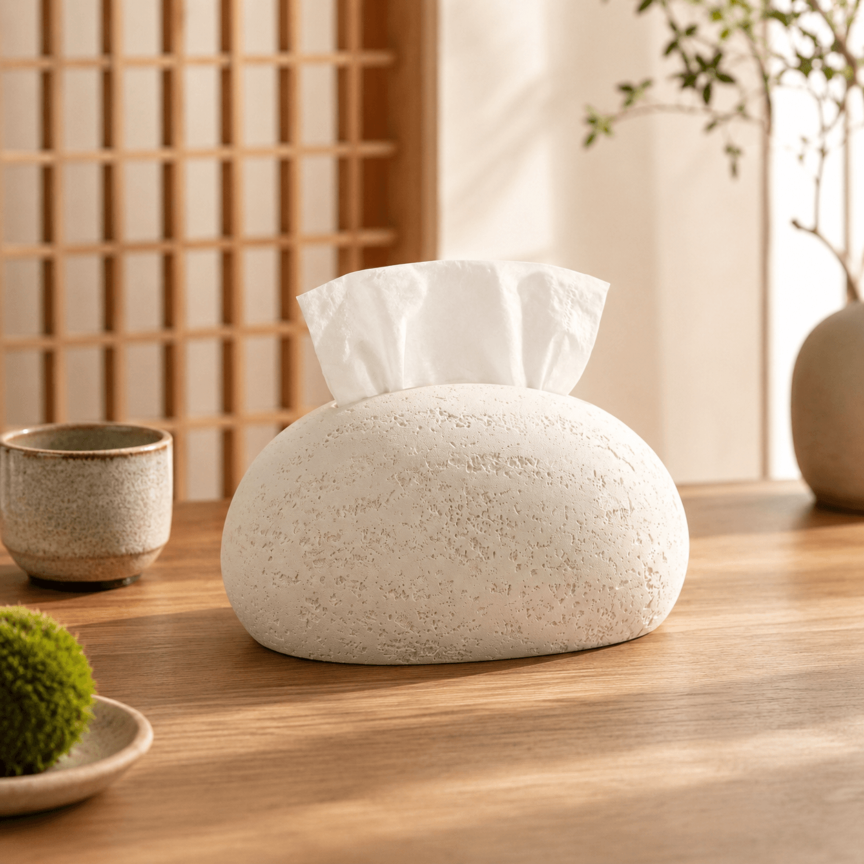 Pebble Tissue Box Cover - Image 4