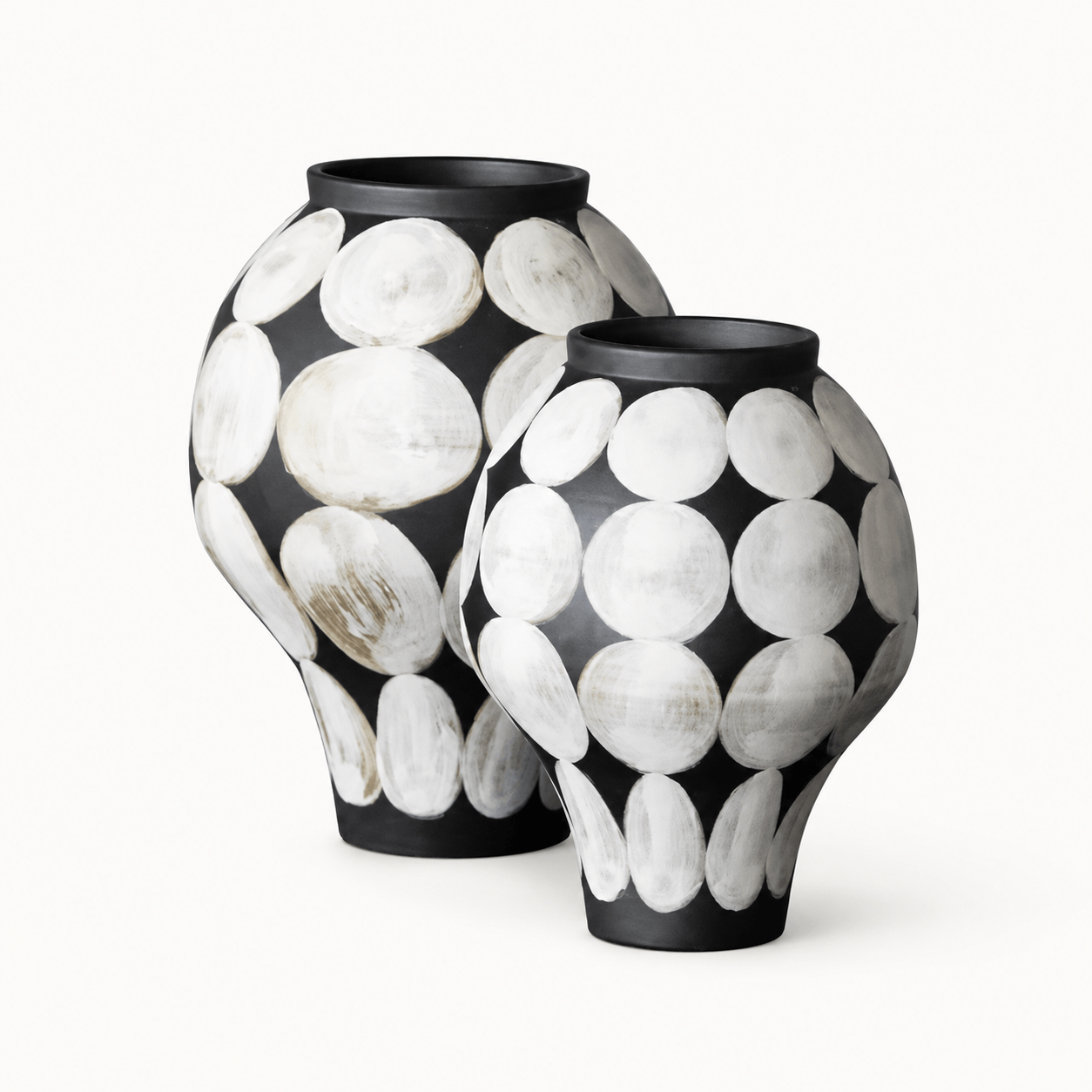 Wabi-Sabi Textured Ceramic Vase