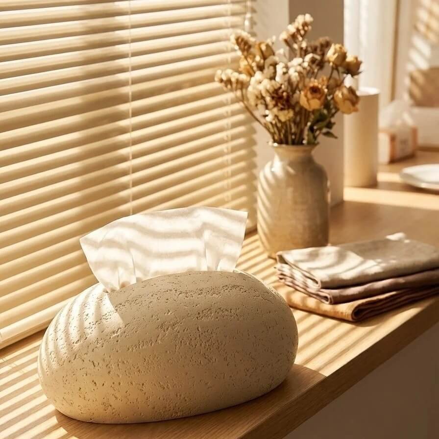 Pebble Tissue Box Cover - Image 2